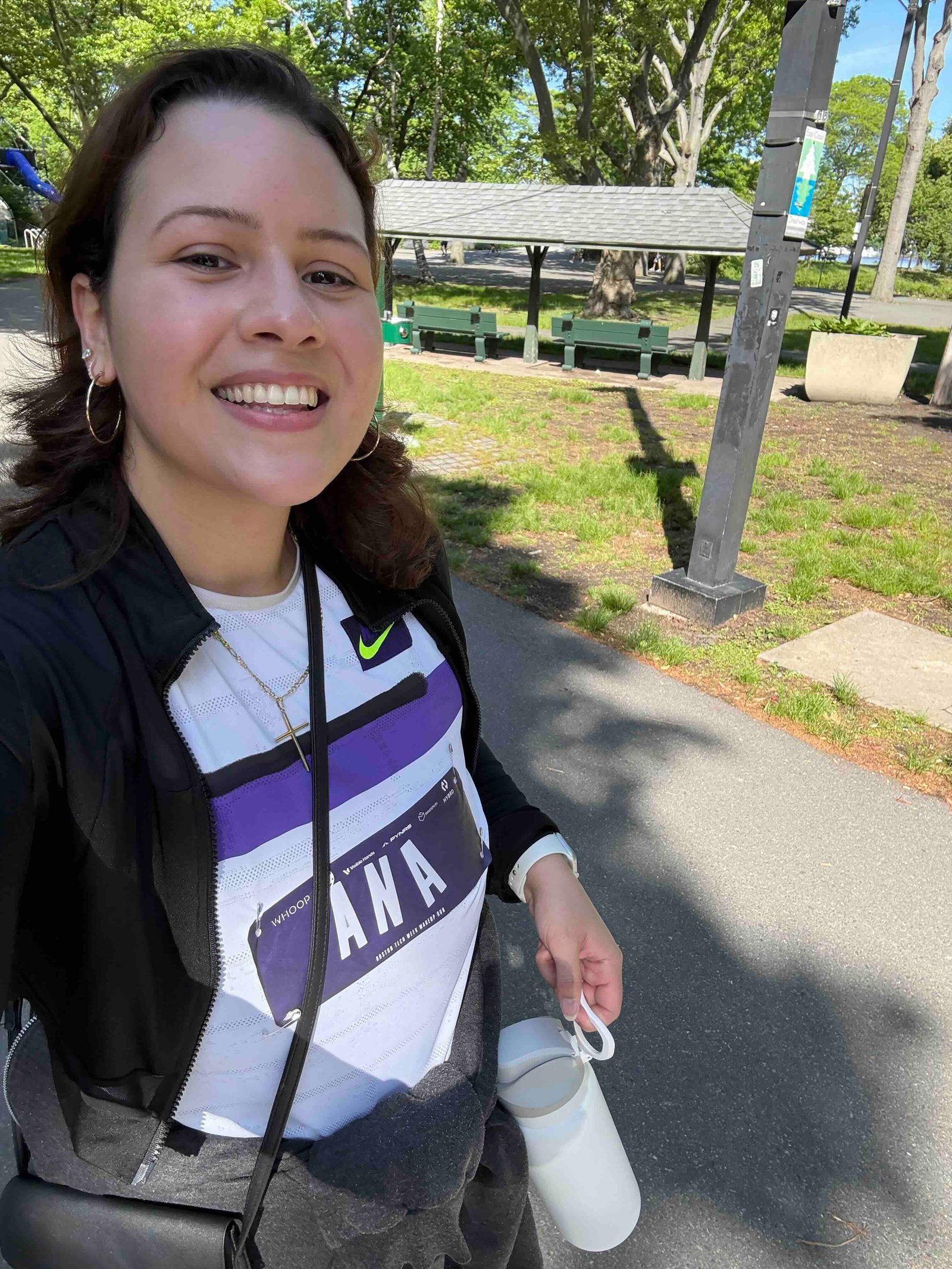 Ana participating in Boston Tech Week 5K